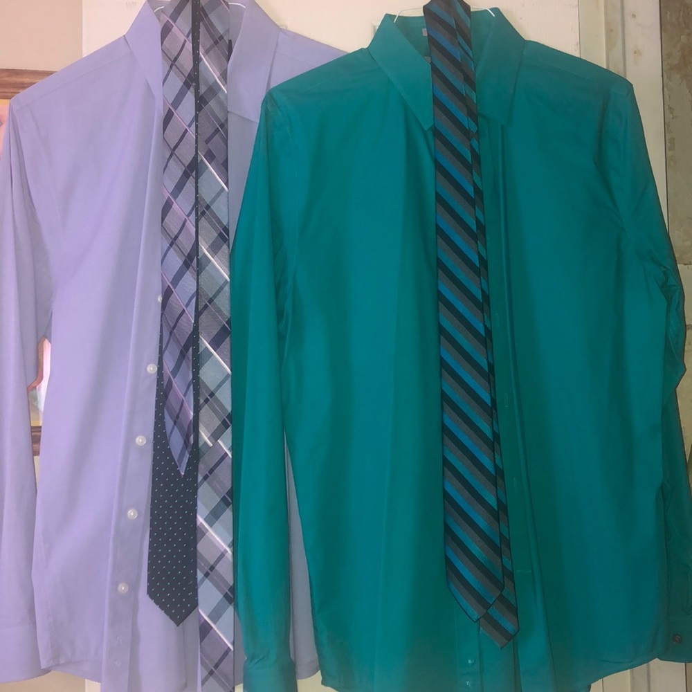 Dress shirt & tie